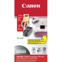 Canon CLI-36 Ink & Paper Combo Pack Canon CLI-36 Ink & Paper Combo Pack