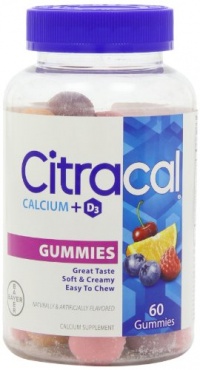 Citracal Calcium Gummies, 60-Count Citracal Calcium Gummies, 60-Count