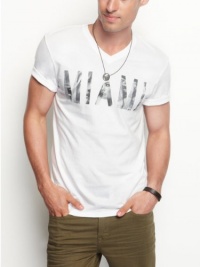 GUESS Men's Short-Sleeve Miami Tee GUESS Men's Short-Sleeve Miami Tee