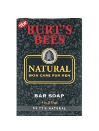 Burt's Bees Natural Skin Care for Men Bar Soap, 4 Ounces (Pack of 3) Burt's Bees Natural Skin Care for Men Bar Soap, 4 Ounces (Pack of 3)
