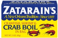 ZATARAIN'S Crawfish, Crab and Shrimp Boil, Dry, 3-Ounce (Pack of 12) ZATARAIN'S Crawfish, Crab and Shrimp Boil, Dry, 3-Ounce (Pack of 12)