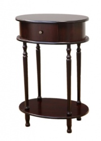 Frenchi Home Furnishing End Table/Side Table, Espresso Finish Frenchi Home Furnishing End Table/Side Table, Espresso Finish