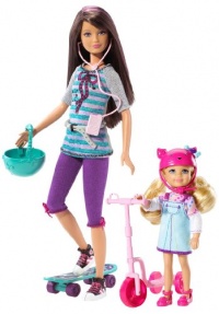 Barbie Sisters Skateboard! Skipper and Chelsea Barbie Sisters Skateboard! Skipper and Chelsea