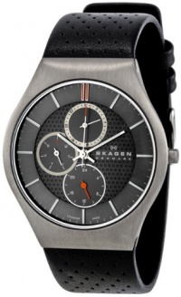 Skagen Grey Dial Titanium Case Multifunction Mens Watch 806XLTLM Skagen Grey Dial Titanium Case Multifunction Mens Watch 806XLTLM