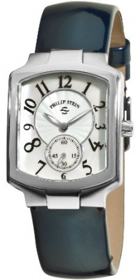 Philip Stein Women's 21-FMOP-LN Classic Navy Patent Leather Strap Watch Philip Stein Women's 21-FMOP-LN Classic Navy Patent Leather Strap Watch