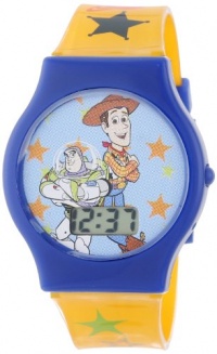 Disney Kids' TY1095 Toy Story Digital Dial Orangle Jelly Strap Watch Disney Kids' TY1095 Toy Story Digital Dial Orangle Jelly Strap Watch
