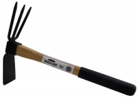 Flexrake 550W Hula-Ho Mattock/Cultivator with 14-Inch Wood Handle Flexrake 550W Hula-Ho Mattock/Cultivator with 14-Inch Wood Handle