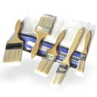 Capri Tools 00308 Brush Paint Stain Varnish Set with Wood Handles, 5-Piece Capri Tools 00308 Brush Paint Stain Varnish Set with Wood Handles, 5-Piece