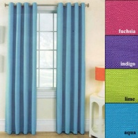 Stylemaster Urban 56-Inch by 95-Inch Grommet Panel, Aqua Stylemaster Urban 56-Inch by 95-Inch Grommet Panel, Aqua