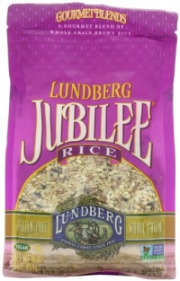 Lundberg Jubilee, Gourmet Blend of Whole Grain Brown Rice, 16-Ounce Units (Pack of 6)