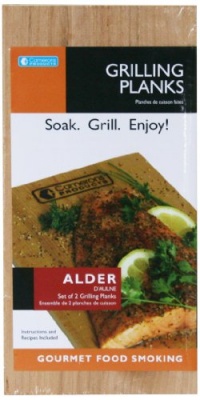 Camerons AGPX2 Alder Grilling Planks, Brown, Set of 2 Camerons AGPX2 Alder Grilling Planks, Brown, Set of 2