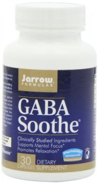 Jarrow Formulas Gaba Soothe, 30 VCaps Jarrow Formulas Gaba Soothe, 30 VCaps