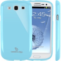 Caseology Slim Fit Flexible TPU Case Compatible with Samsung Galaxy S3 (Sky Blue) Caseology Slim Fit Flexible TPU Case Compatible with Samsung Galaxy S3 (Sky Blue)