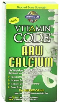 Garden of Life Vitamin Code Raw Calcium Nutritional Supplement, 150 Count Garden of Life Vitamin Code Raw Calcium Nutritional Supplement, 150 Count
