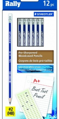 Staedtler Rally Graphite #2 Pencil, 12-Each (9122-2B12) Staedtler Rally Graphite #2 Pencil, 12-Each (9122-2B12)