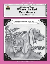 Literature Unit: A Guide for Where the Red Fern Grows Literature Unit: A Guide for Where the Red Fern Grows