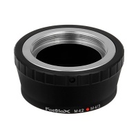 Fotodiox Lens Mount Adapter, M42 (42mm x1 Thread Screw) Lens to Micro 4/3 Olympus PEN and Panasonic Lumix Cameras Fotodiox Lens Mount Adapter, M42 (42mm x1 Thread Screw) Lens to Micro 4/3 Olympus PEN and Panasonic Lumix Cameras