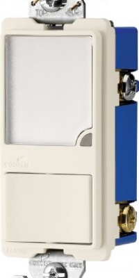 Cooper Wiring Devices 7738LA-BOX15-Amp 120-Volt Heavy Duty Grade One Single-Pole Switch with 1-Watt 120-Volt LED Nightlight Combination, Light Almond Cooper Wiring Devices 7738LA-BOX15-Amp 120-Volt Heavy Duty Grade One Single-Pole Switch with 1-Watt 120-Volt LED Nightlight Combination, Light Almond