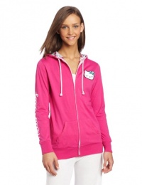 Hello Kitty Women's Hooded Zip Jacket Hello Kitty Women's Hooded Zip Jacket