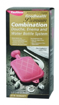 Fautless Goodhealth Combination Douche, Enema, and Water Bottle System (2-Quart Capacity) Fautless Goodhealth Combination Douche, Enema, and Water Bottle System (2-Quart Capacity)