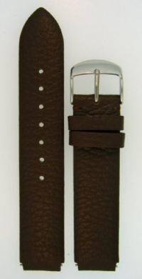 Fits Philip Stein Size 1 18mm Dark Chocolate Brown Calf Leather Watchband with Spring Bars By JP Leatherworks Fits Philip Stein Size 1 18mm Dark Chocolate Brown Calf Leather Watchband with Spring Bars By JP Leatherworks