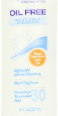 Coppertone Oil Free Sunscreen Lotion, SPF 30, 8-Ounce Bottles Coppertone Oil Free Sunscreen Lotion, SPF 30, 8-Ounce Bottles
