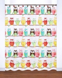 Owl PEVA Shower Curtain Owl PEVA Shower Curtain