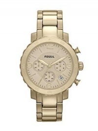 Fossil AM4422 Natalie Stainless Steel Watch Gold-Tone Fossil AM4422 Natalie Stainless Steel Watch Gold-Tone