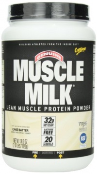 CytoSport Muscle Milk, Cake Batter, 2.47  Pound