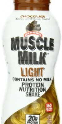 CytoSport Muscle Milk Light, Ready-to-Drink Shake, Chocolate, 14 Ounce, (Pack of 12) CytoSport Muscle Milk Light, Ready-to-Drink Shake, Chocolate, 14 Ounce, (Pack of 12)