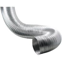 Deflecto A068/4 6-Inch Diameter by 8-Feet Semi-Rigid Flexible Aluminum Duct Deflecto A068/4 6-Inch Diameter by 8-Feet Semi-Rigid Flexible Aluminum Duct