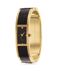 Give your ticker a gleaming makeover with this kate spade new york bangle watch. Stack it with bracelets for an armload of timely trinkets. Give your ticker a gleaming makeover with this kate spade new york bangle watch. Stack it with bracelets for an armload of timely trinkets.