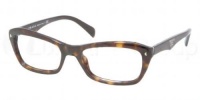 PRADA Eyeglasses PR 16NV 2AU1O1 Havana 53MM PRADA Eyeglasses PR 16NV 2AU1O1 Havana 53MM