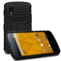 KaysCase ArmorBox Heavy Duty Cover Case for Google Nexus 4 Smart Phone E960 (Black) - New Model Fit Guaranteed KaysCase ArmorBox Heavy Duty Cover Case for Google Nexus 4 Smart Phone E960 (Black) - New Model Fit Guaranteed