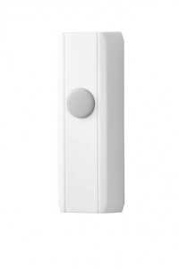 NuTone PB72WH Wireless Unlighted Door Chime Push Button, Weatherproof, White Finish