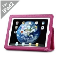 Acase (TM) New Improved iPad 2 100% Genuine Leather EZ Carry Case with 3 in 1 built in Stand for Apple iPad 2 2nd Generation WiFi / 3G Model 16GB, 32GB, 64GB (PINK) Acase (TM) New Improved iPad 2 100% Genuine Leather EZ Carry Case with 3 in 1 built in Stand for Apple iPad 2 2nd Generation WiFi / 3G Model 16GB, 32GB, 64GB (PINK)