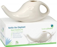 Ceramic Neti Pot | 50% Faster Flow than other Neti Pots | with 'Comfort Spout' Ceramic Neti Pot | 50% Faster Flow than other Neti Pots | with 'Comfort Spout'