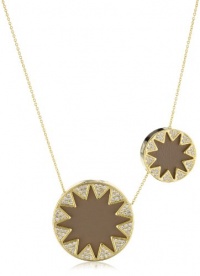 House of Harlow 1960 Gold-Plated Double Sunburst Necklace House of Harlow 1960 Gold-Plated Double Sunburst Necklace