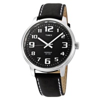 Timex Men's T28071 Easy Reader Black Leather Strap Watch Timex Men's T28071 Easy Reader Black Leather Strap Watch
