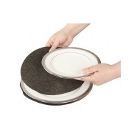 Richards Homewares Felt Plate Separators - Gray Richards Homewares Felt Plate Separators - Gray