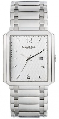 Kenneth Cole Men's KC3504 Reaction Silver-Tone Watch Kenneth Cole Men's KC3504 Reaction Silver-Tone Watch