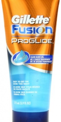 Fusion ProGlide Clear Men's Shaving Gel 5.9 Oz (Pack of 2) Fusion ProGlide Clear Men's Shaving Gel 5.9 Oz (Pack of 2)