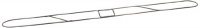 Rubbermaid Commercial FGM25700 Snap-On Wire Dust Mop Frame, 48 Length x 5 Width Rubbermaid Commercial FGM25700 Snap-On Wire Dust Mop Frame, 48 Length x 5 Width