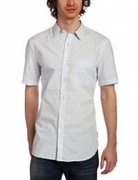 French Connection Men's Starboard Dot Short Sleeve Button Down Shirt French Connection Men's Starboard Dot Short Sleeve Button Down Shirt