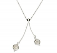 Giani Bernini Sterling Silver Necklace, 16 Sparkle Bead Y-Shaped Necklace Giani Bernini Sterling Silver Necklace, 16 Sparkle Bead Y-Shaped Necklace
