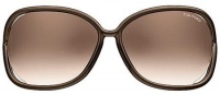New Tom Ford Raquel TF76 TF 76 FT0076 Dark Brown 692 Sunglasses Gradient Brown Lens Size: 63-14-120 New Tom Ford Raquel TF76 TF 76 FT0076 Dark Brown 692 Sunglasses Gradient Brown Lens Size: 63-14-120