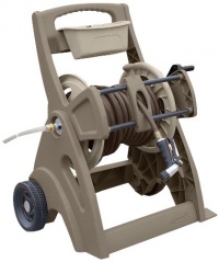 Suncast NLT205M 225-Foot Capcacity Slide Trak Hosemobile Pro Hose Reel Cart with Aluminum In-Out Tube Suncast NLT205M 225-Foot Capcacity Slide Trak Hosemobile Pro Hose Reel Cart with Aluminum In-Out Tube