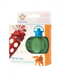 Lifefactory Glass Beverage Bottle Flip Top Cap, 16-Ounce/22-Ounce, Grass Green Lifefactory Glass Beverage Bottle Flip Top Cap, 16-Ounce/22-Ounce, Grass Green
