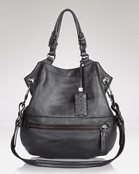 The perfectly proportioned shoulder bag in rich leather. Oryany's latest have-to-have-it style offers endless versatility with top handles and a shoulder strap. The perfectly proportioned shoulder bag in rich leather. Oryany's latest have-to-have-it style offers endless versatility with top handles and a shoulder strap.