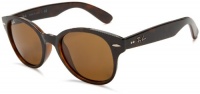 Ray-Ban RB4141 Round Wayfarer Sunglasses,Dark Havana Frame/Brown Lens,51 mm Ray-Ban RB4141 Round Wayfarer Sunglasses,Dark Havana Frame/Brown Lens,51 mm